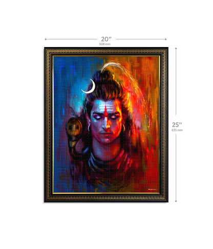 Modern Shiva Painting