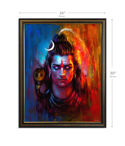 Modern Shiva Painting