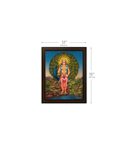 Lord Murugan Painting