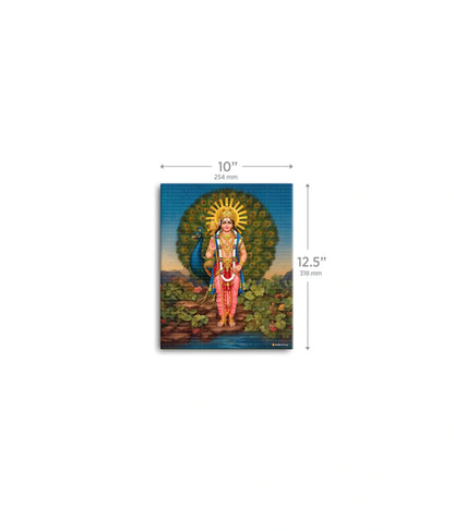Lord Murugan Painting