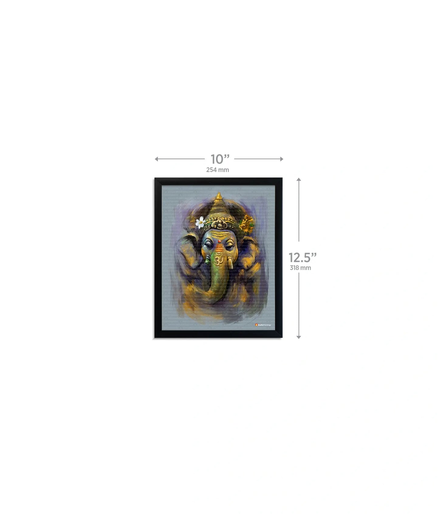 Modern Abstract Ganesha Painting