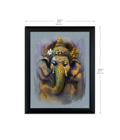 Modern Abstract Ganesha Painting