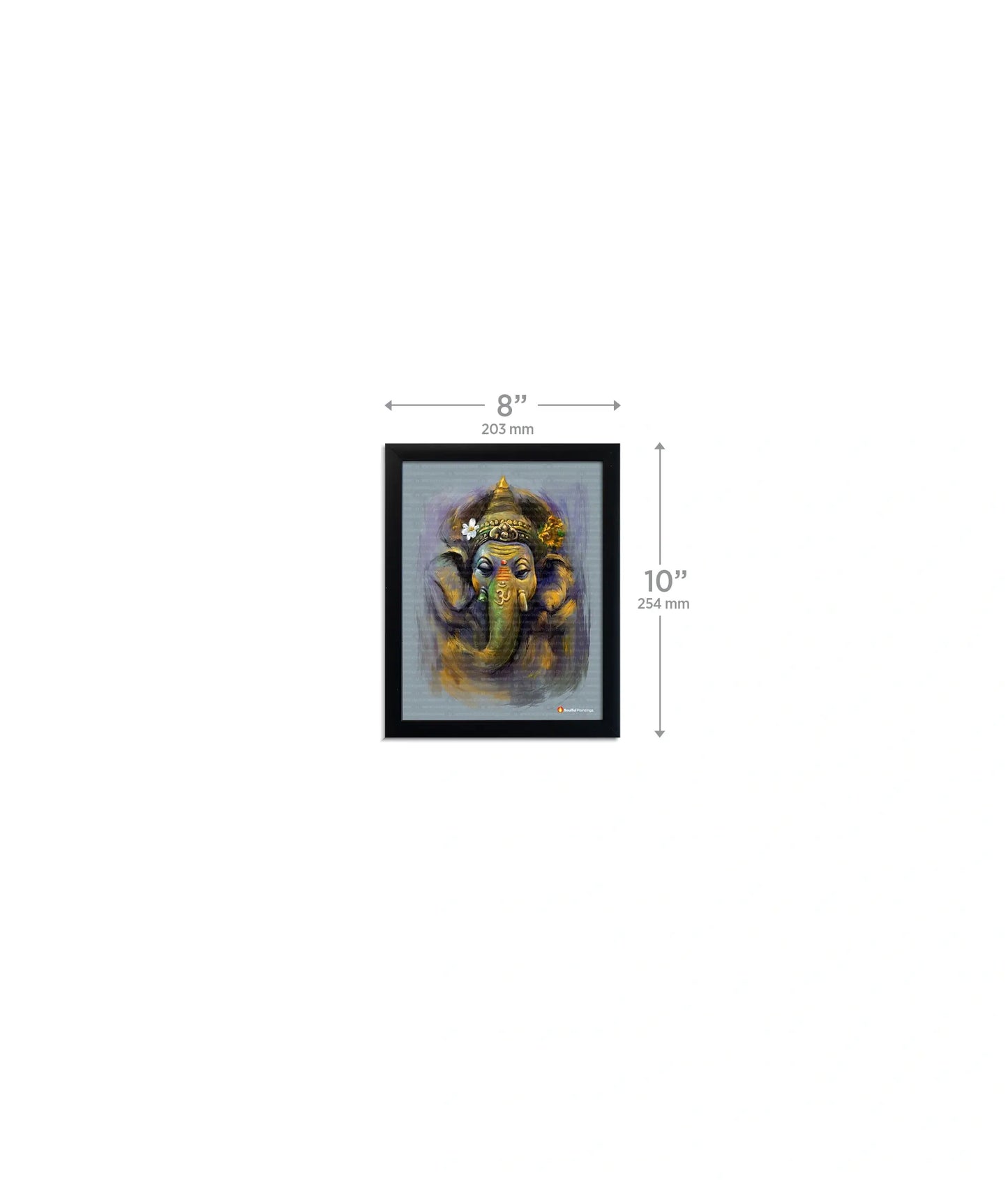 Modern Abstract Ganesha Painting