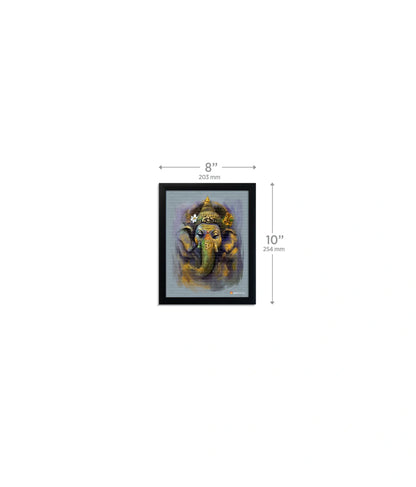 Modern Abstract Ganesha Painting