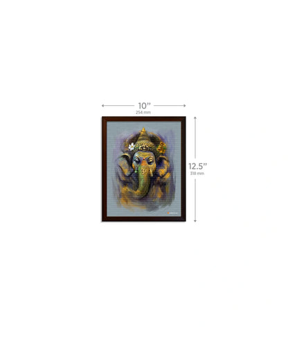 Modern Abstract Ganesha Painting