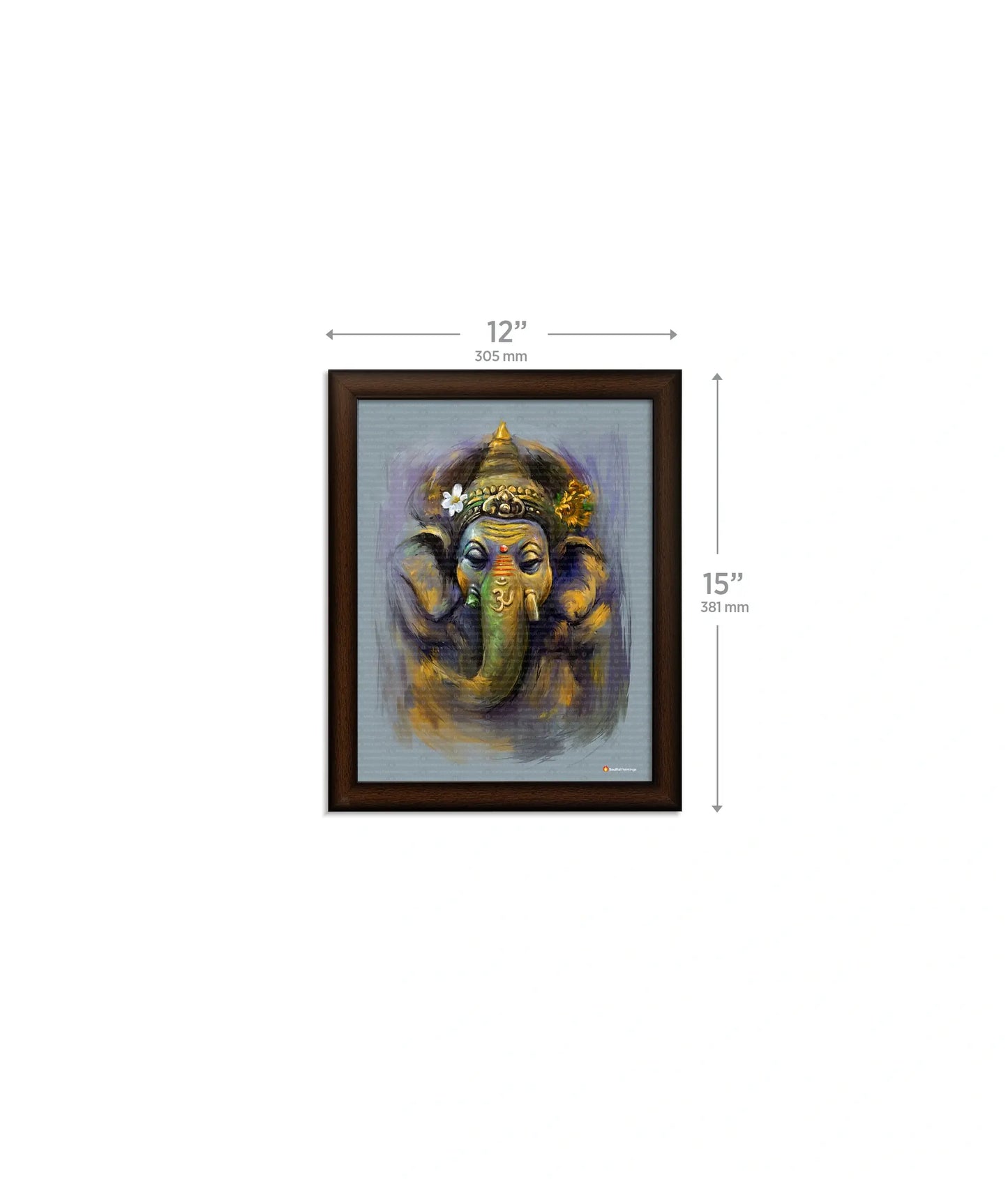 Modern Abstract Ganesha Painting