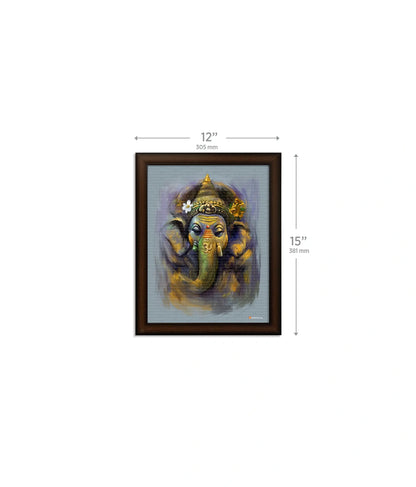 Modern Abstract Ganesha Painting