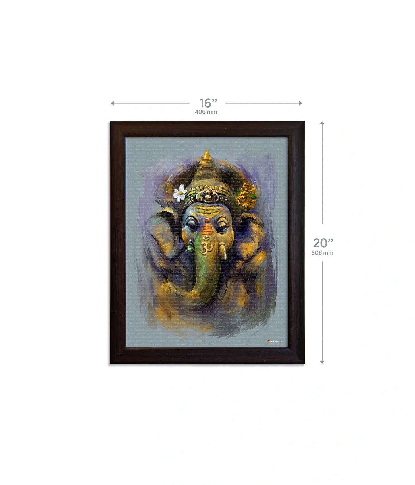 Modern Abstract Ganesha Painting