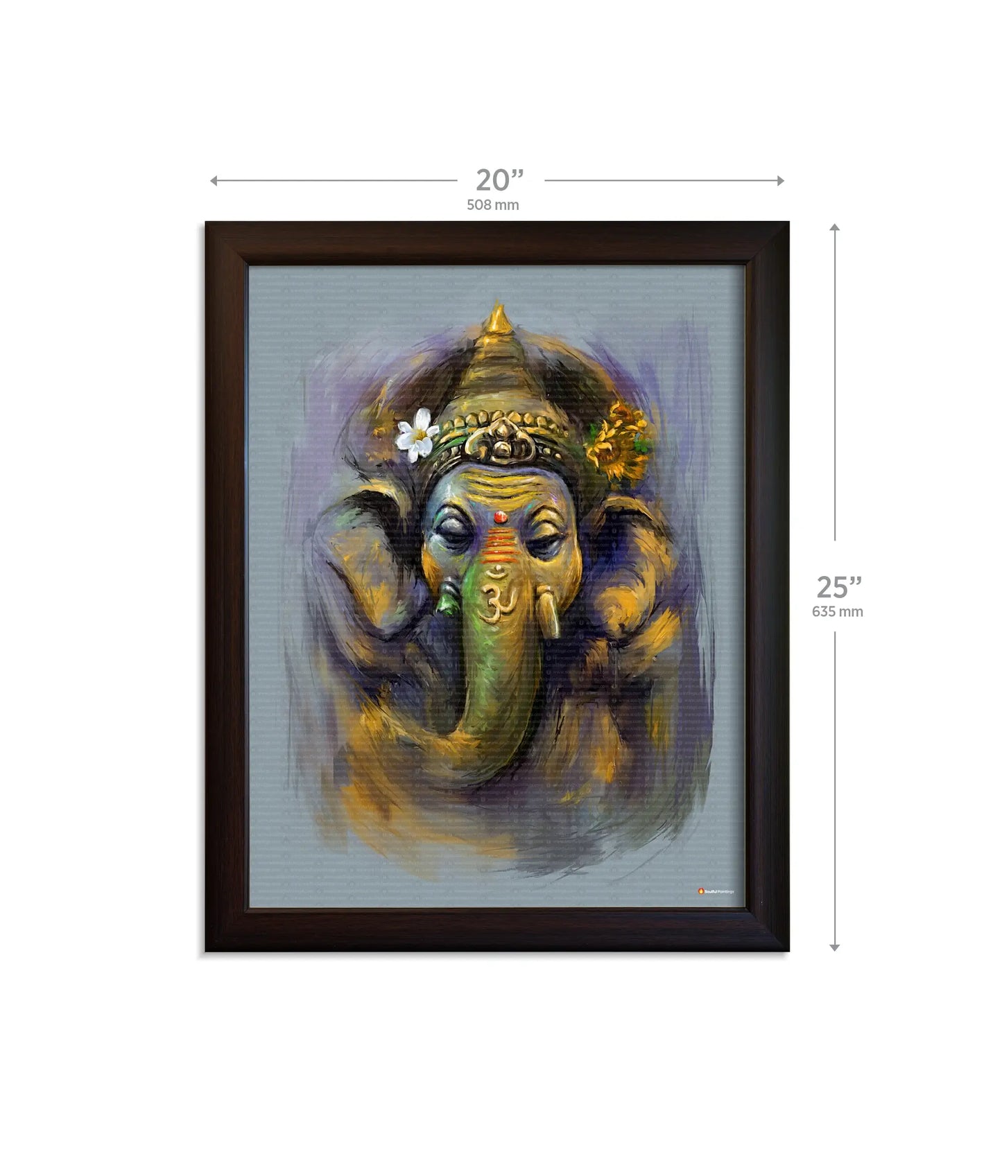 Modern Abstract Ganesha Painting
