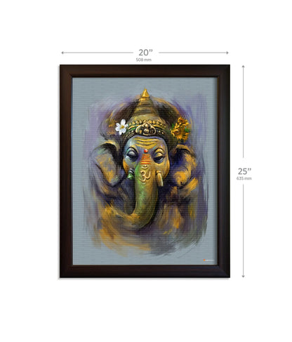Modern Abstract Ganesha Painting