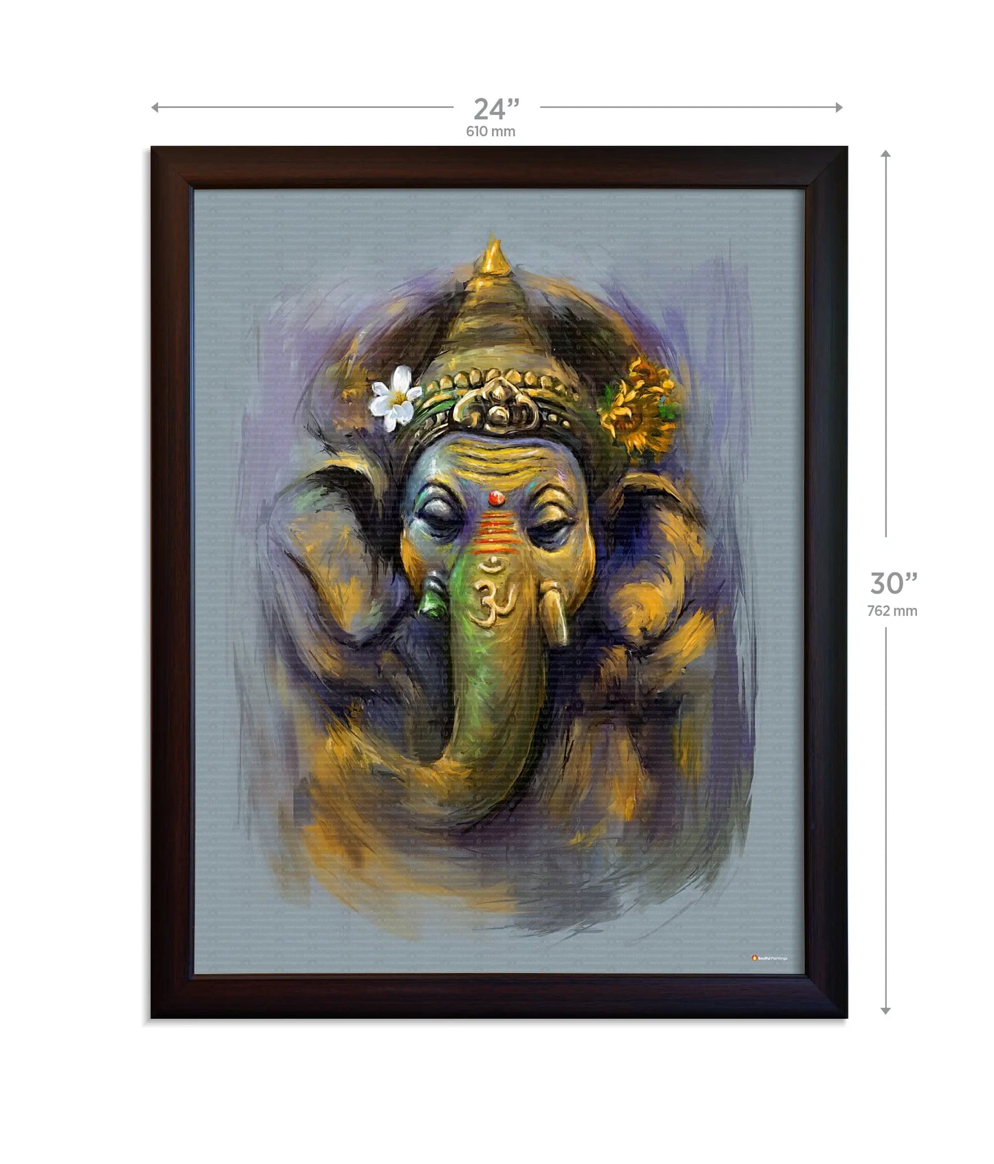 Modern Abstract Ganesha Painting