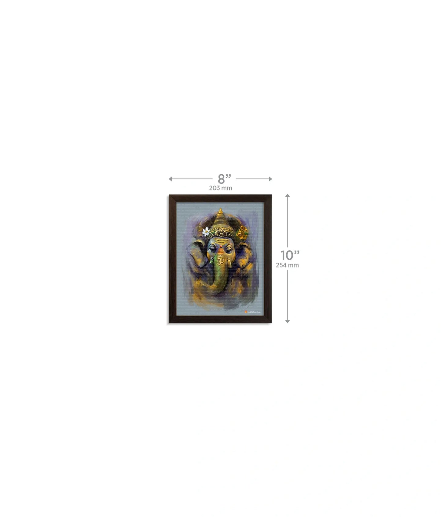 Modern Abstract Ganesha Painting