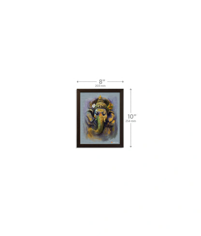 Modern Abstract Ganesha Painting