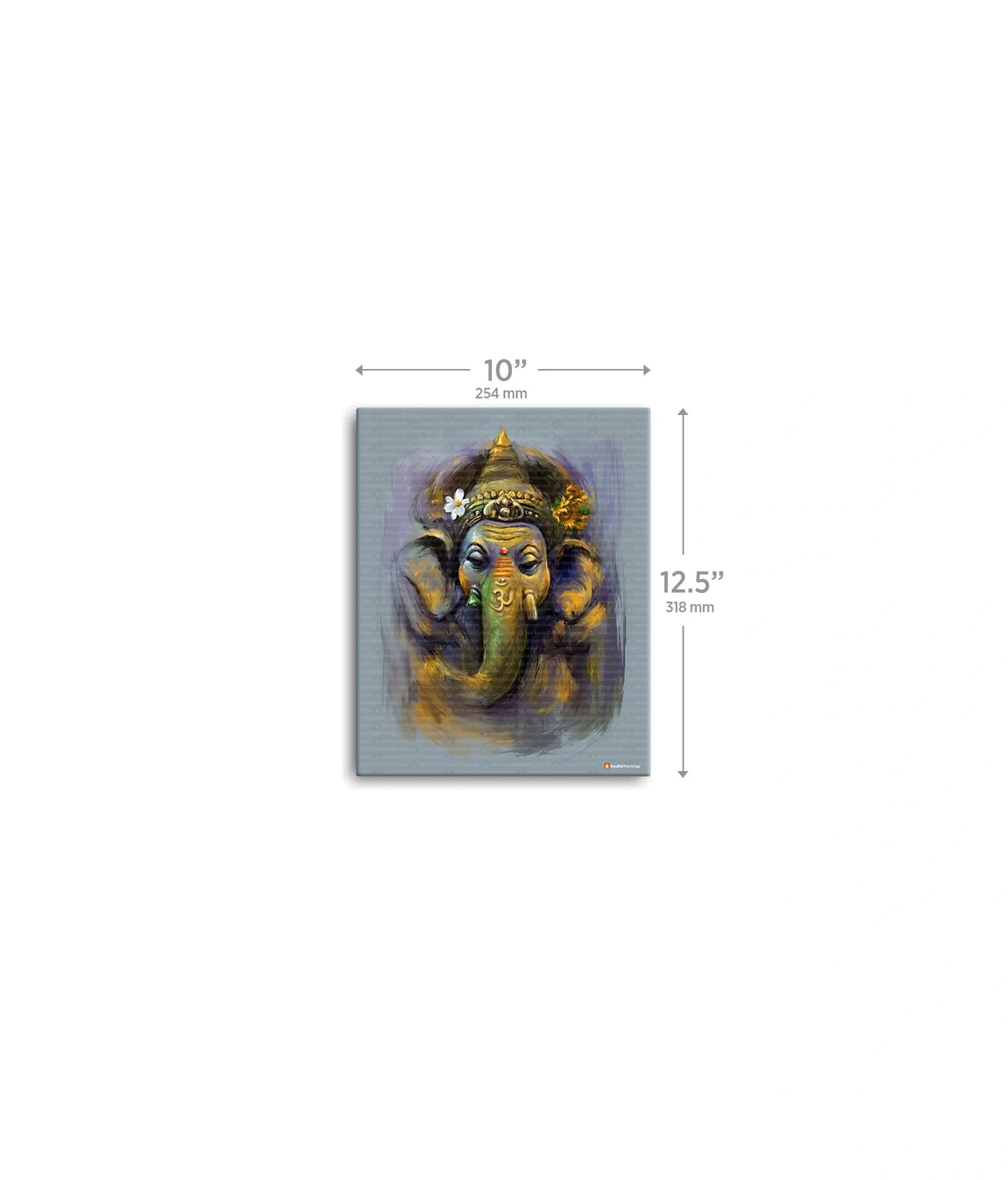Modern Abstract Ganesha Painting