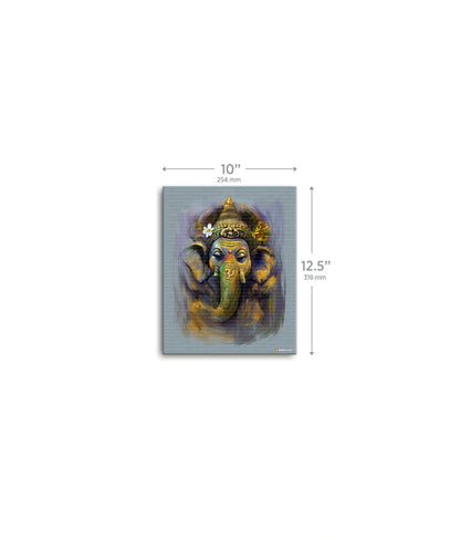 Modern Abstract Ganesha Painting