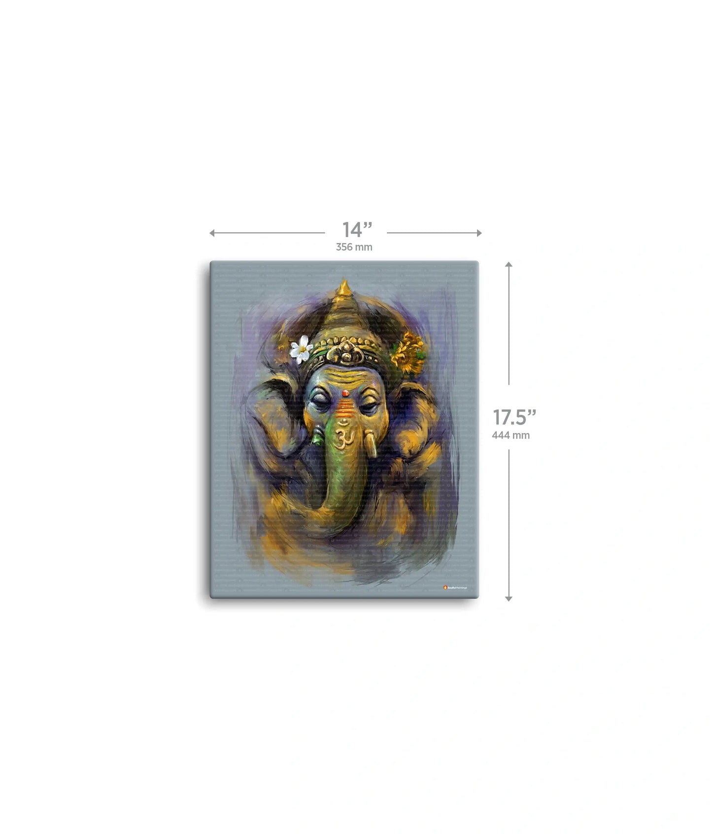 Modern Abstract Ganesha Painting
