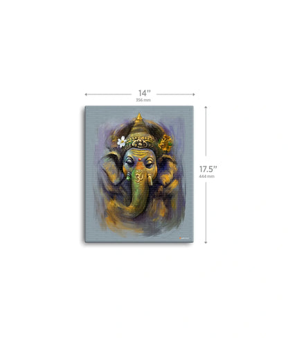 Modern Abstract Ganesha Painting