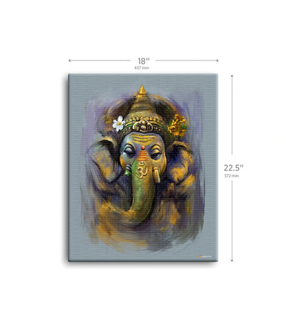 Modern Abstract Ganesha Painting