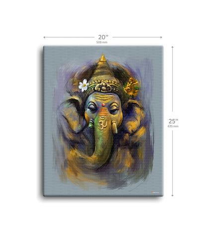 Modern Abstract Ganesha Painting