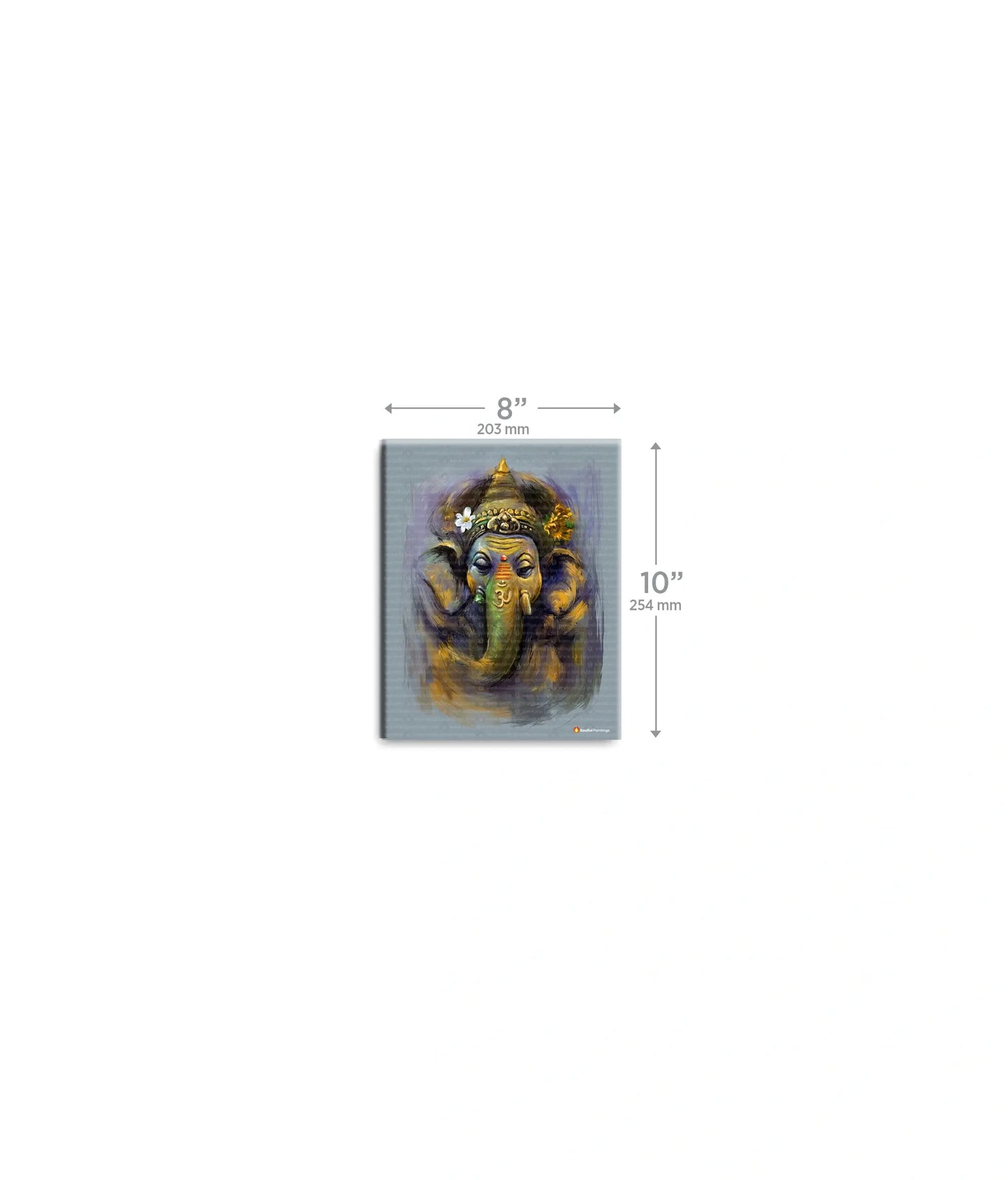 Modern Abstract Ganesha Painting