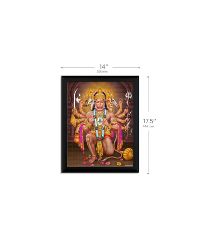Panchmukhi Hanuman Ji Painting