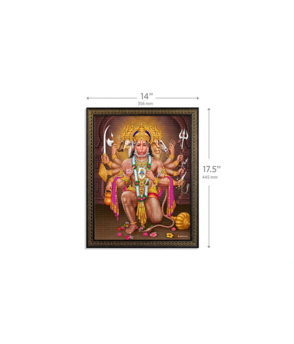Panchmukhi Hanuman Ji Painting