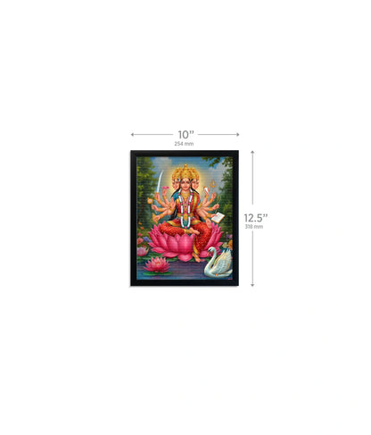 Gayatri Mata Painting