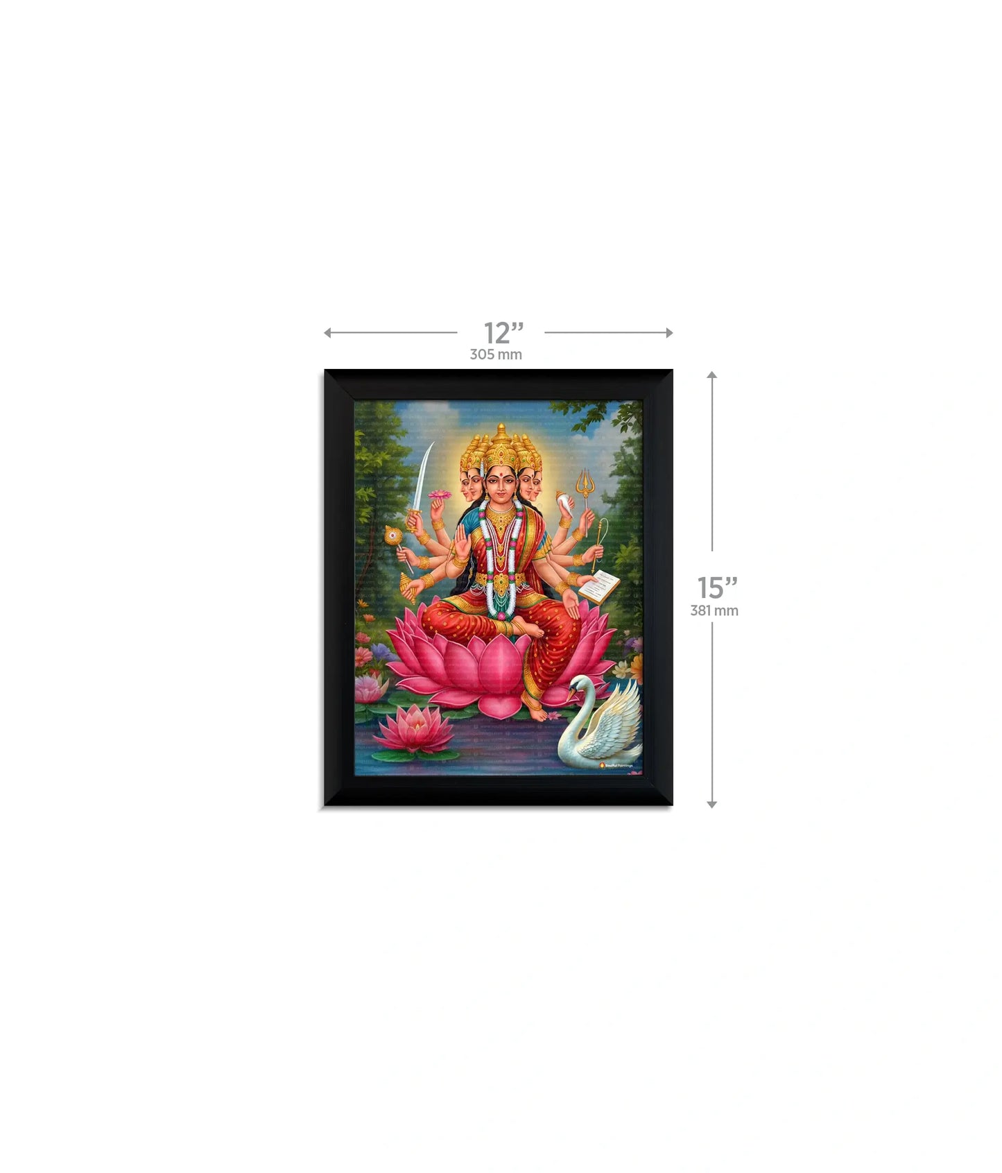 Gayatri Mata Painting