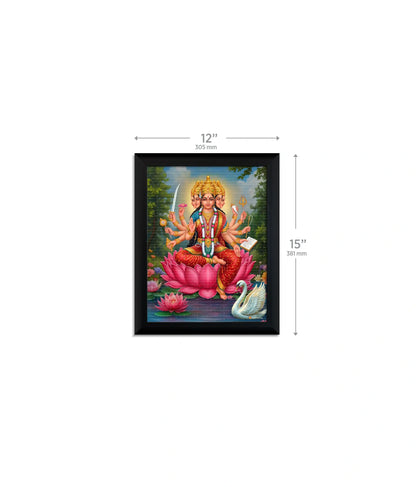 Gayatri Mata Painting