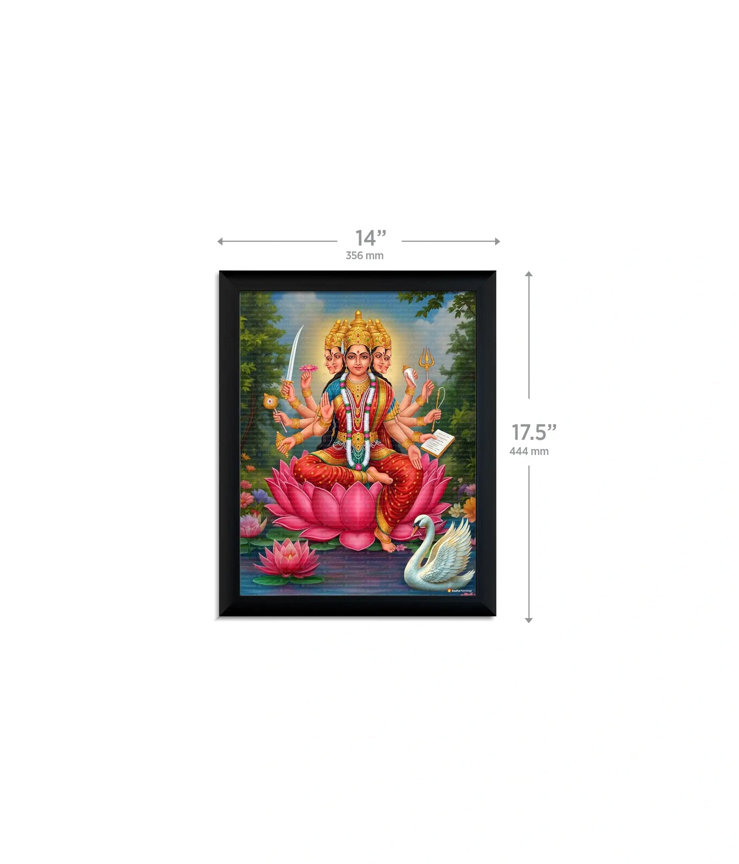 Gayatri Mata Painting