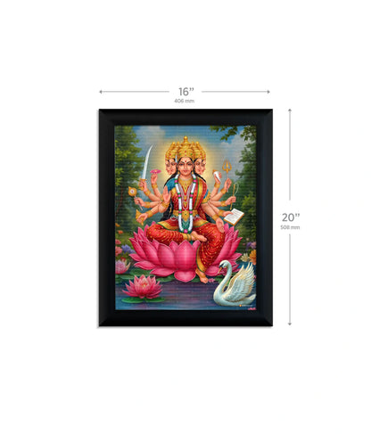 Gayatri Mata Painting