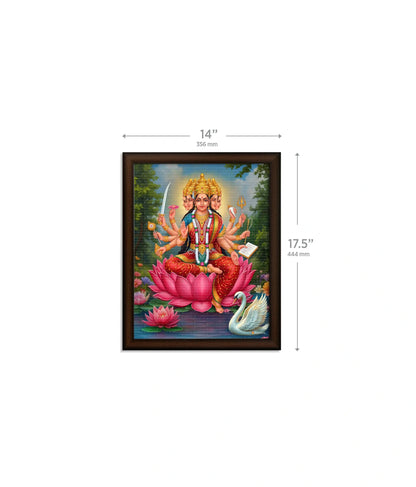 Gayatri Mata Painting