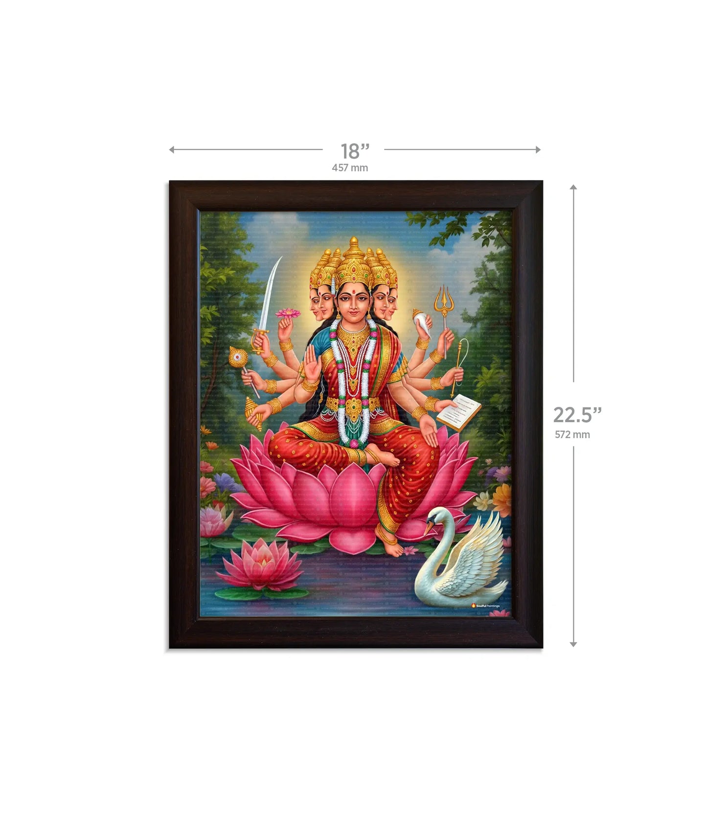 Gayatri Mata Painting