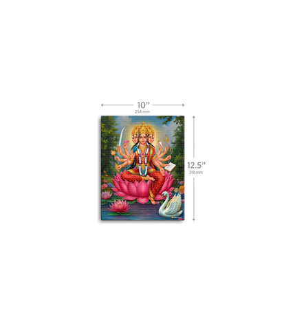 Gayatri Mata Painting